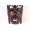 Image 3 : Wooden Carved African Themed Mask With Jewels & Tusks