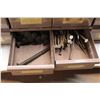 Image 3 : *Steel Bolt Storage Compartment with Contents - 12" x 34" x 12"H, Very Heavy, Casters Not Included