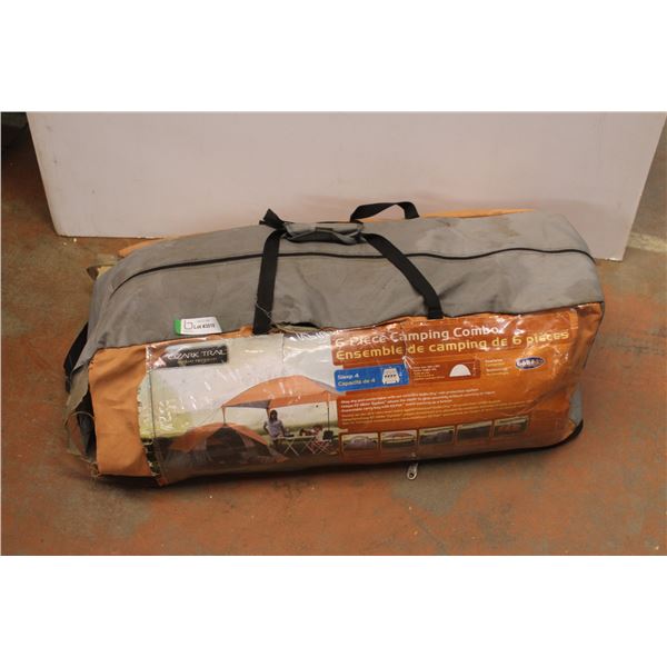 *6-Piece Camping Combo Tent/Gazebo - As Is