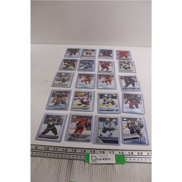 (20) Upper Deck Young Guns Cards