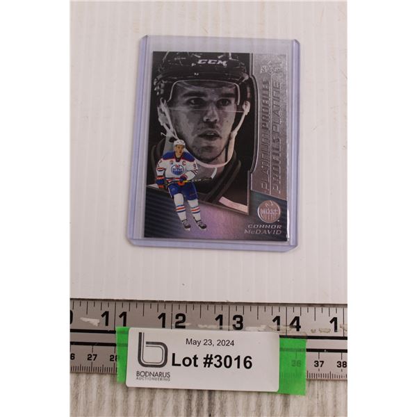 Connor McDavid Rare Tim Hortons Insert Hockey Card