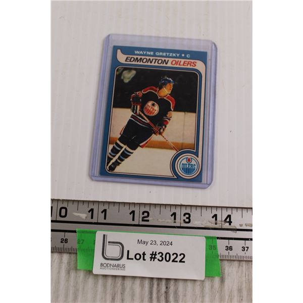 Wayne Gretzky Rookie Hockey Card REPRINT