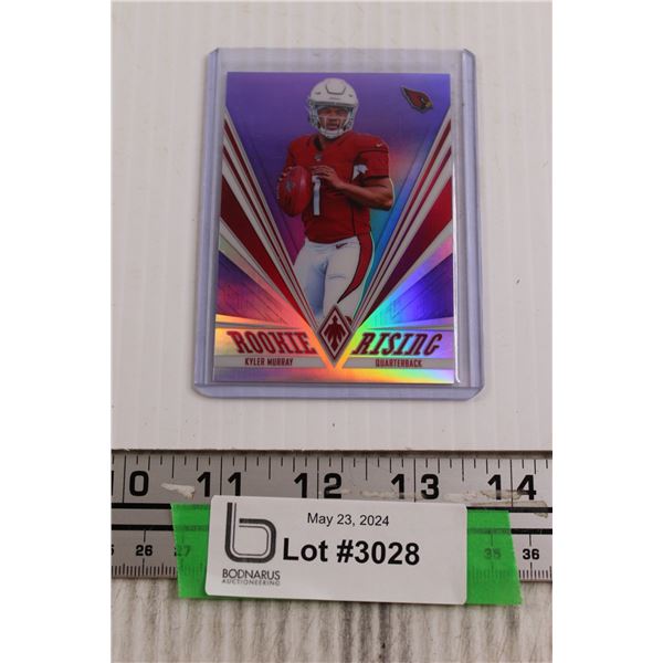 Kyler Murray Numbered Rookie Football Card