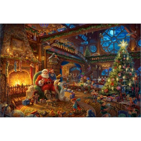 Santa's Workshop by Kinkade