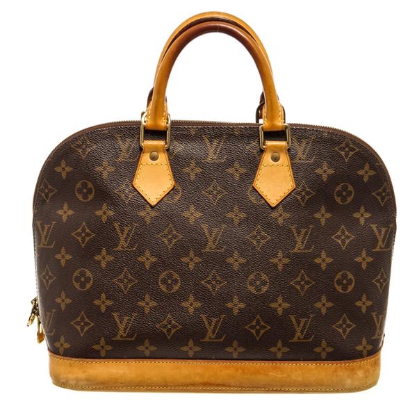 Louis Vuitton Brown Monogram Alma PM Handbag