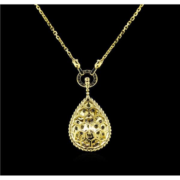 2.30 ctw Diamond Necklace - 14KT Yellow Gold