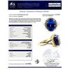 Image 4 : 5.82 ctw Tanzanite and 0.69 ctw Diamond 18K Yellow Gold Ring