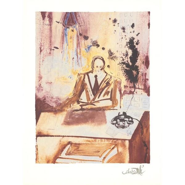 The Businessman by Dali, Salvador