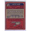 Image 2 : Jack Ham Rookie Card 1973 Topps #115