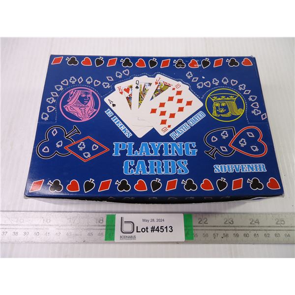 Box of (12) Calgary Stampeder Playing Cards (NIB)