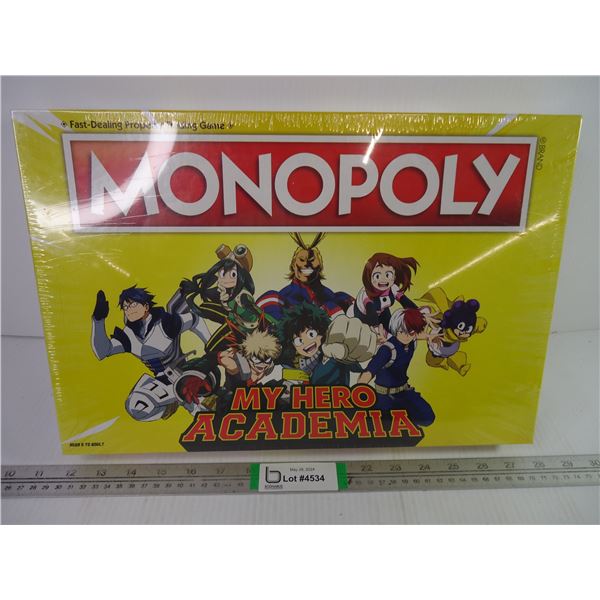 My Hero Academia Monopoly Collectors Edition (sealed)