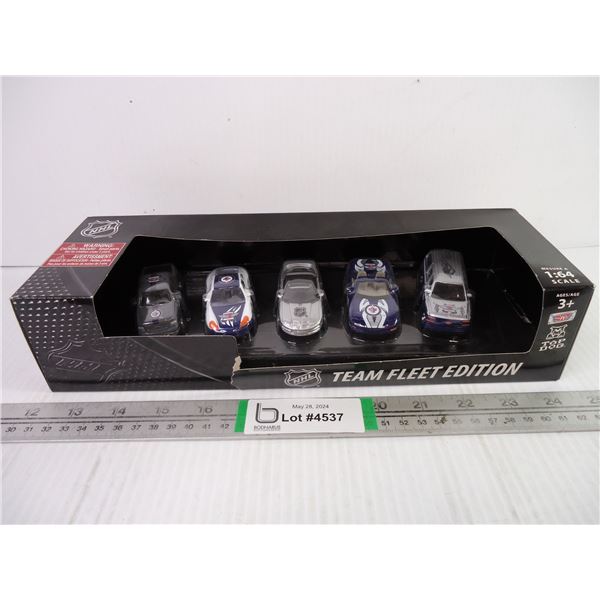 1:64 NHL Winnipeg Jets Team Fleet Edition (sealed-small tear in cardboard)