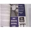 Image 2 : (2) Media Guides for Winnipeg Blue Bombers 2002 and 2004