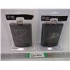 Image 1 : (2) Flasks- St. Louis Blues and Anaheim Ducks