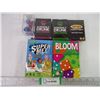 Image 1 : (7) Pieces of 8 Sided Dice,(3) Adult Card Games and (2) Games