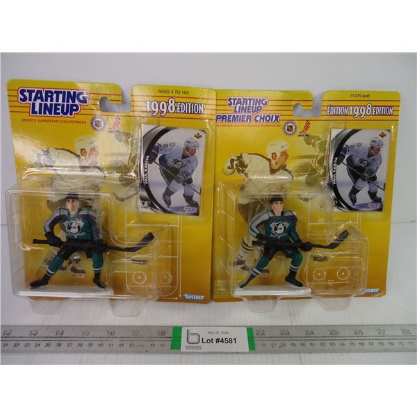 (2) 1998 Edition Starting Lineup Paul Kariya