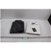 Image 1 : (2) NIP WestLine Apparel Button Up Work Shirts - One Navy Blue, One White (Both Size Large)