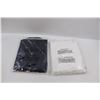 Image 4 : (2) NIP WestLine Apparel Button Up Work Shirts - One Navy Blue, One White (Both Size Large)