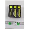 Image 1 : (3) Three Packs of Used Taylor Made Soft Response Neon Yellow Golf Balls (8) Matte (1) Gloss