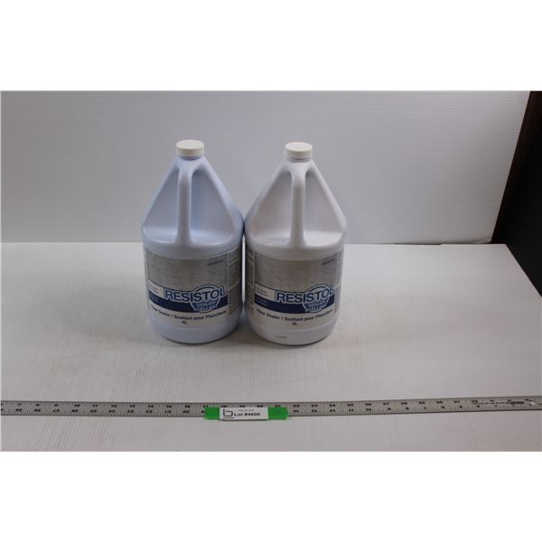 (2) 4L Jugs of Resistol Floor Sealer