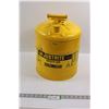 Image 1 : JustRite 19L/5 Gallon Safety Can for Diesel - Few Dings