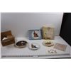 Image 1 : (3) Norman Rockwell Collector Plates w/Boxes - " The Tinkerer", "Bedtime" & "Walking Through Merrie 