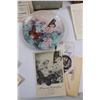 Image 11 : (3) Collector Plates w/Original Boxes & Literature - (2) Norman Rockwell "A TimeTo Keep" & "Santa In