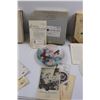 Image 9 : (3) Collector Plates w/Original Boxes & Literature - (2) Norman Rockwell "A TimeTo Keep" & "Santa In