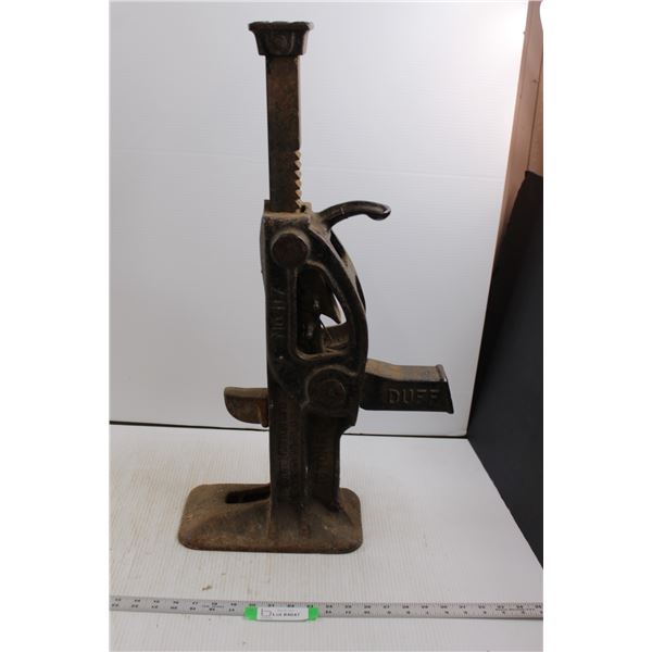 *Genuine Trade Duff & Barret 15 Ton Railway Jack - No.117
