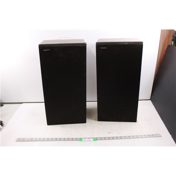 Vintage Sanyo Speakers (Untested)