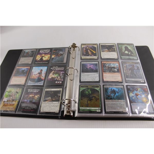 Binder of Magic the Gathering Cards - (25) Pages, Not Authenticated