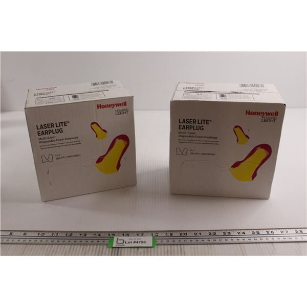 (2) Boxes Honeywell Laser Lite Earplugs - Sealed