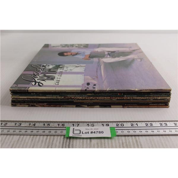 (8) Vinyl Records - Lionel Richie, Burton Cummings