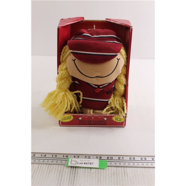 Deluxe Talking Golf Headcover - NIB