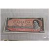 Image 2 : (3) Vintage Canadian $1 and $2 Bills