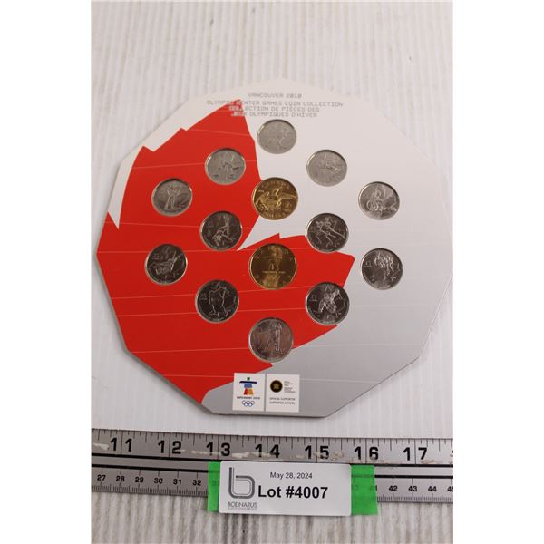 Vancouver 2010 Olympic Winter Games Coin Collection