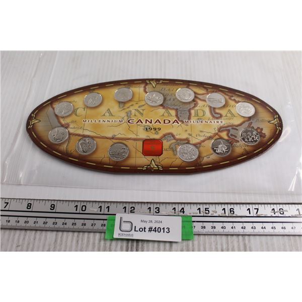 Millenium Canada 1999 Coin Set