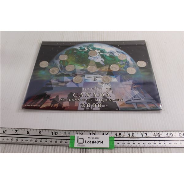 Canada Millenium 2000 Coin Set