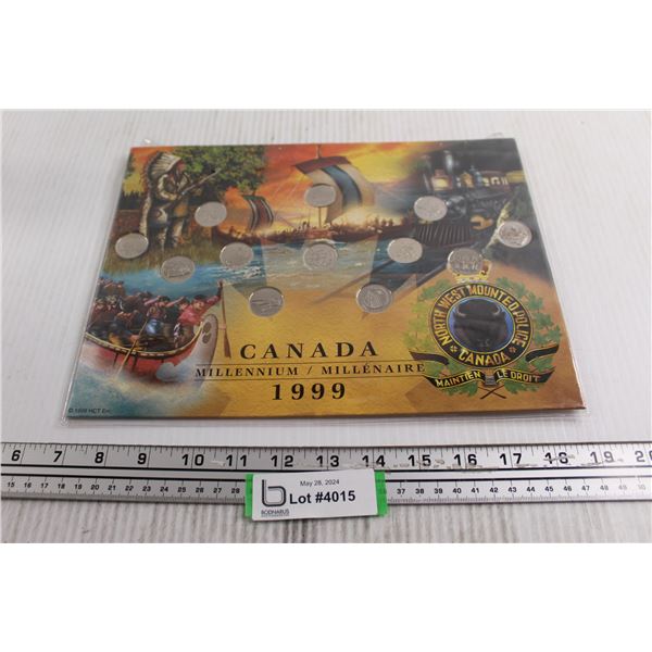 Canada Millenium 1999 Coin Set