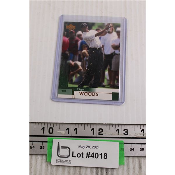 Tiger Woods Mint Golf Card