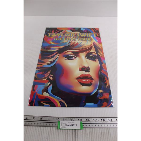 Taylor Swift The Eras Tour Poster - Not Authenticated, 12" x 18"