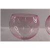 Image 2 : (7) Pink Large Wine Glasses