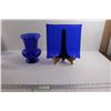 Image 1 : Blue Vase and Square Plate