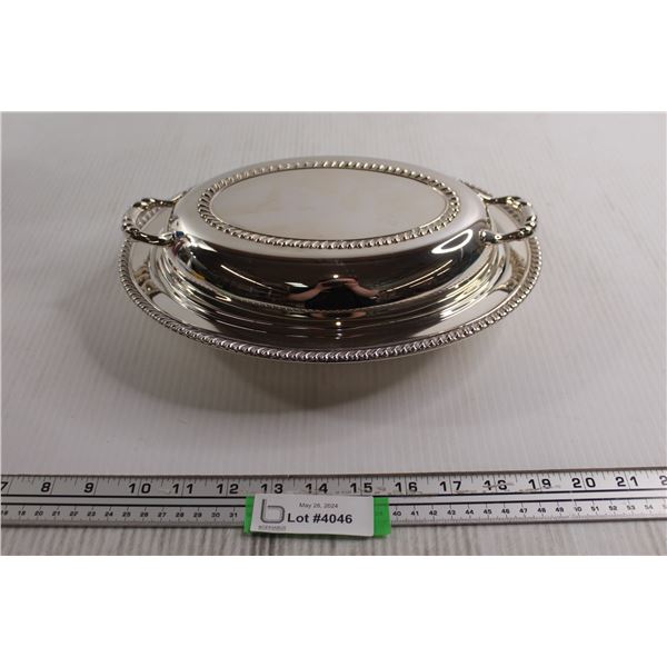 Silverplated Casserole Dish with Lid