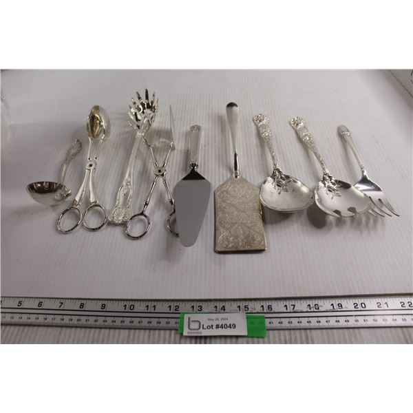 Silverplated Kitchen Utensils