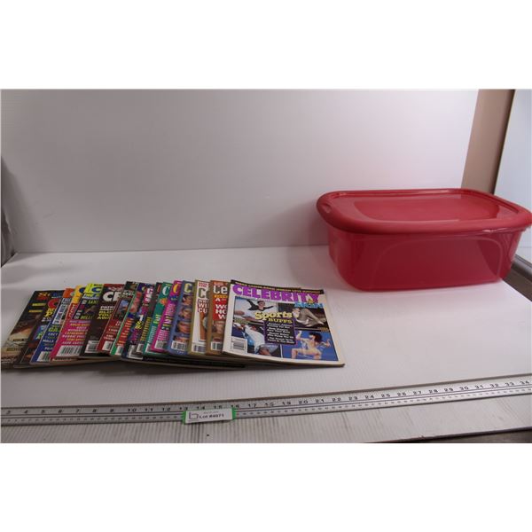 (16) Assorted Adult Magazines