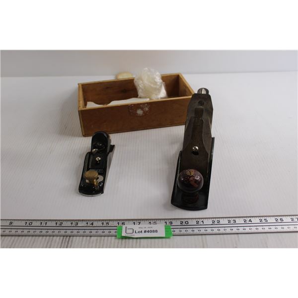 (2) Wood Planes - Stanley