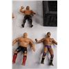 Image 3 : (7)1980's WWE WWF Rubber Wrestling Figures - Jesse "the Body" Vantura, Adrian Adonis, Kamala, Miss E