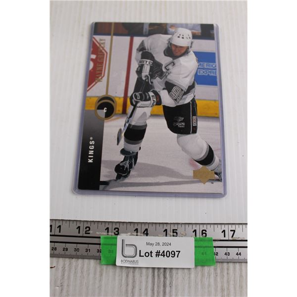 Wayne Gretzky Upper Deck Jumbo Card