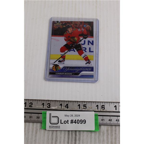 Connor Bedard REPRINT Hockey Card - Not Authenticated
